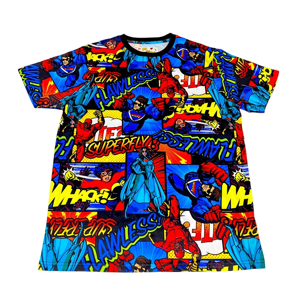 Mens Oh Snap Comics T Shirt Multicolor Size M